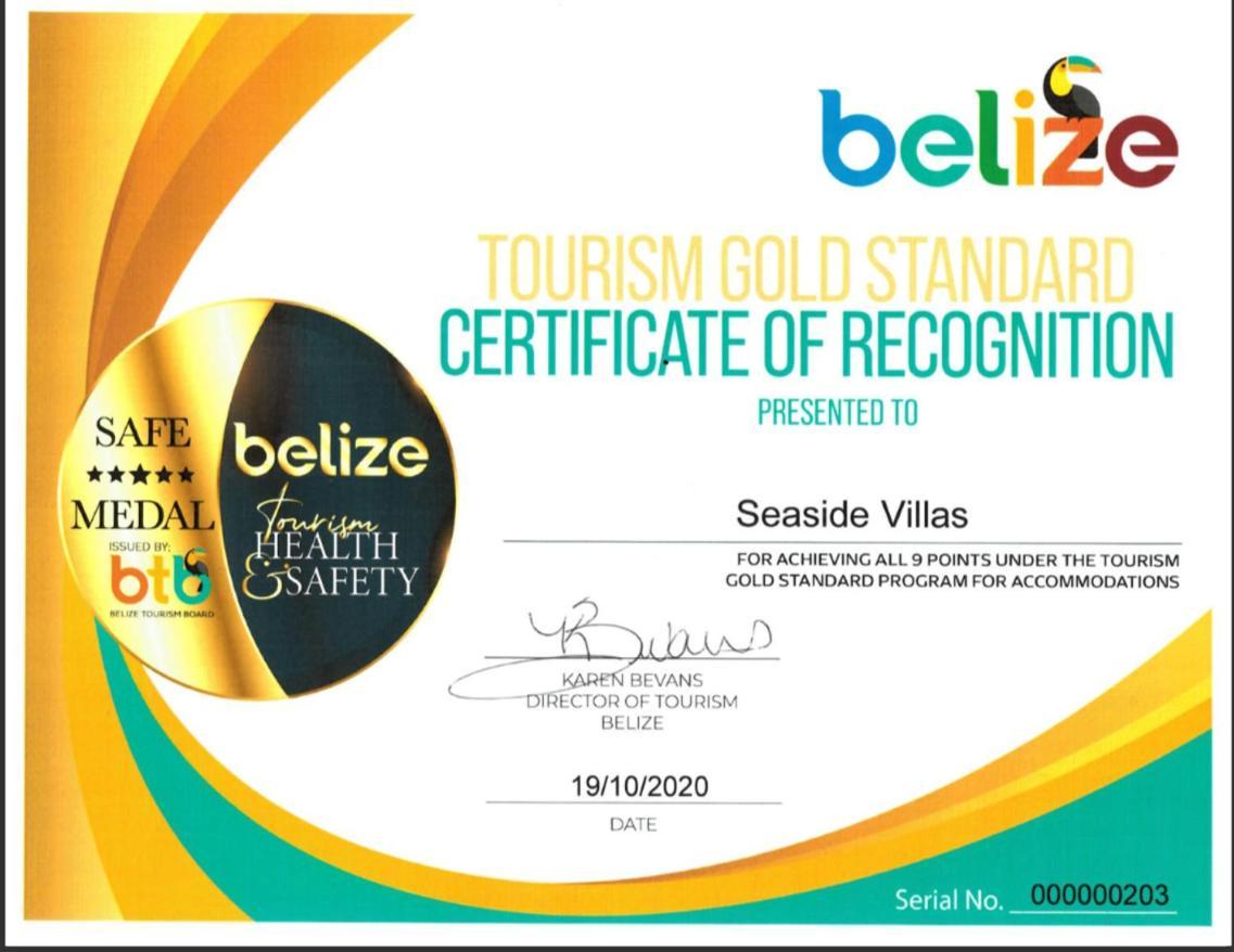 Seaside Villas Caye Caulker Zewnętrze zdjęcie